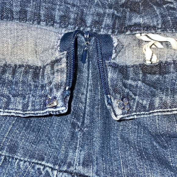 GAP Denim Tiered Skirt Size 0 - Picture 3 of 9